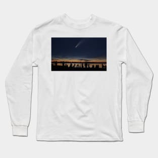 Comet Neowise Long Sleeve T-Shirt